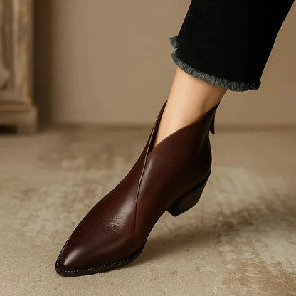 Botines Verona de Tacón Bajo