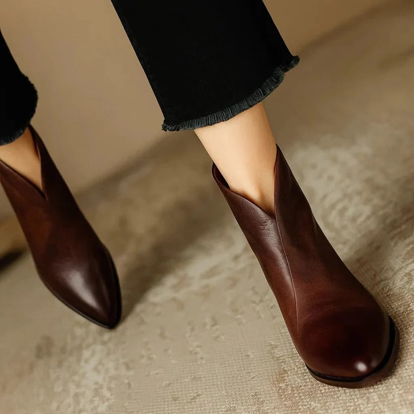 Botines Verona de Tacón Bajo