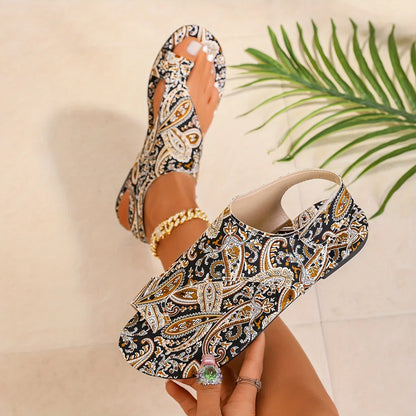 Sandalias Vintage Nomad  de Punta Abierta
